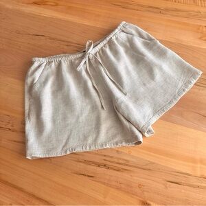H&M Linen Shorts L